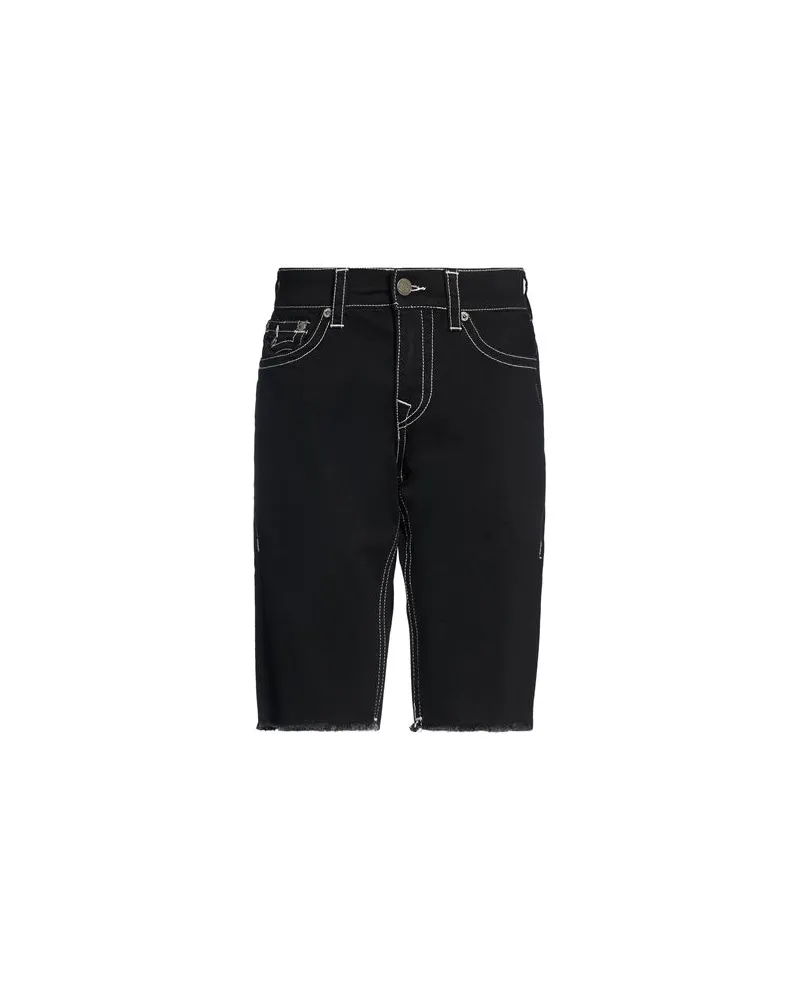 True Religion HOSEN & RÖCKE - Jeansshortsauf YOOX.COM Schwarz