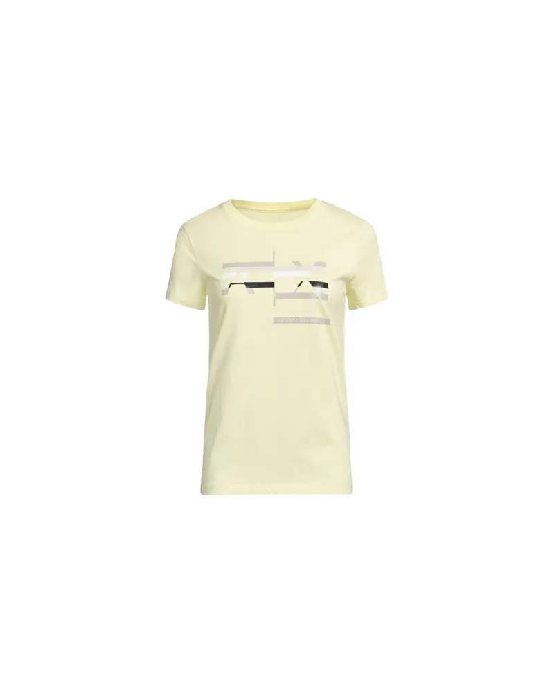Armani Exchange TOPS - T-shirtsauf YOOX.COM Pastellgelb