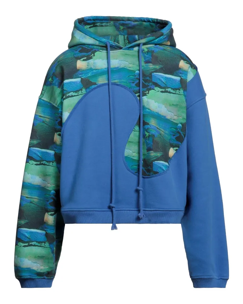 ERL Sweatshirt Blau