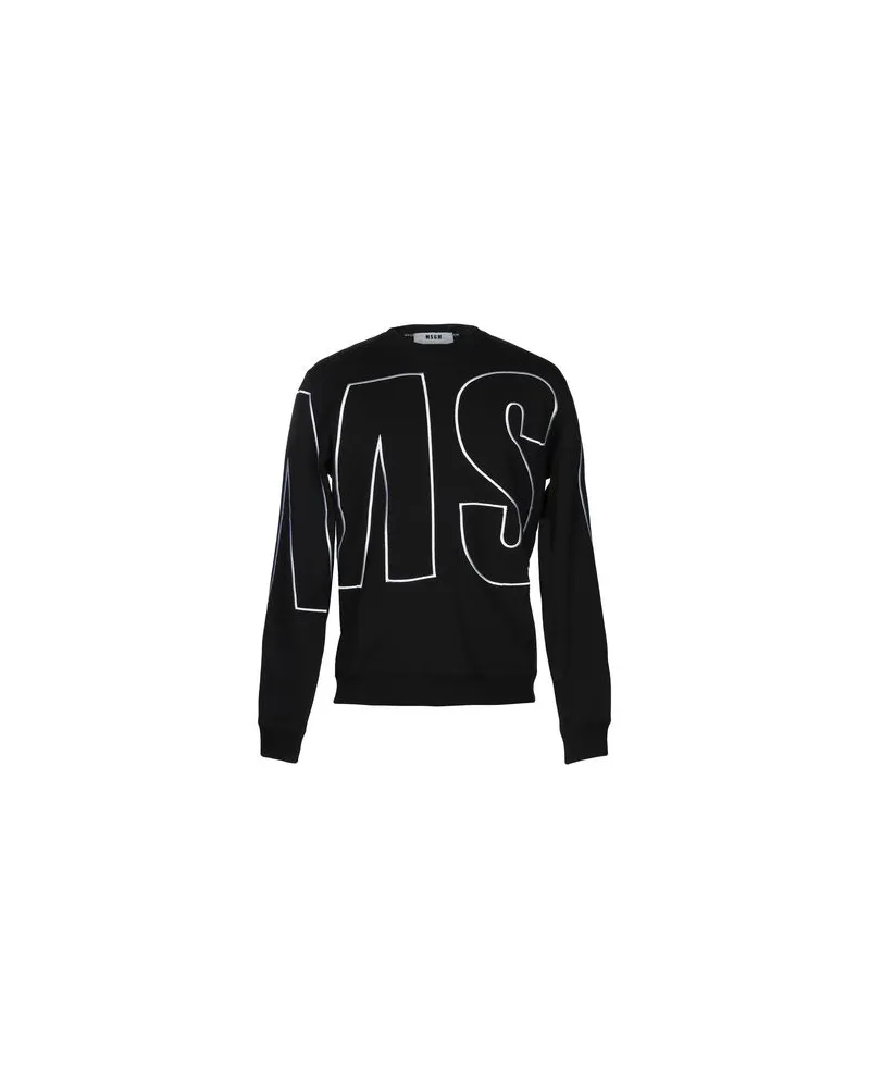MSGM TOPS - Sweatshirtsauf YOOX.COM Schwarz