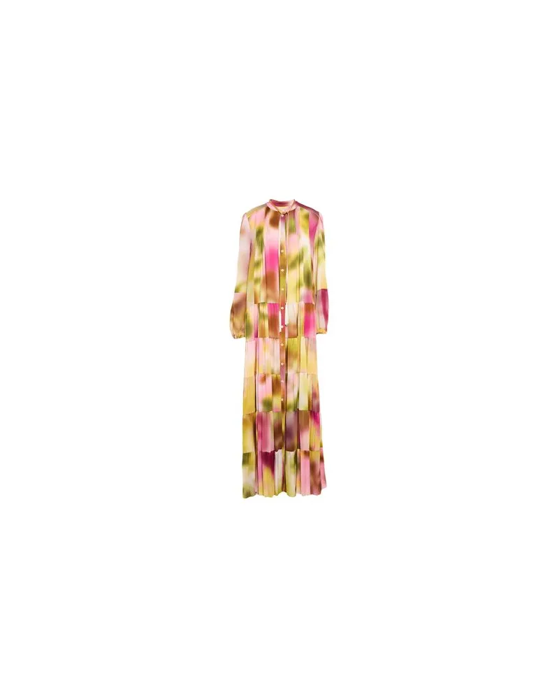 HIGH KLEIDER - Maxi-Kleiderauf YOOX.COM Limettengrün