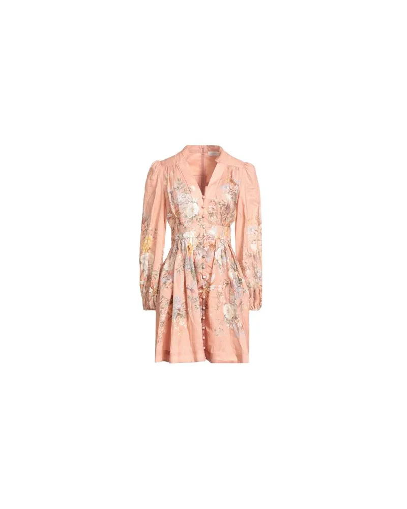 Zimmermann KLEIDER - Mini-Kleiderauf YOOX.COM Pfirsich