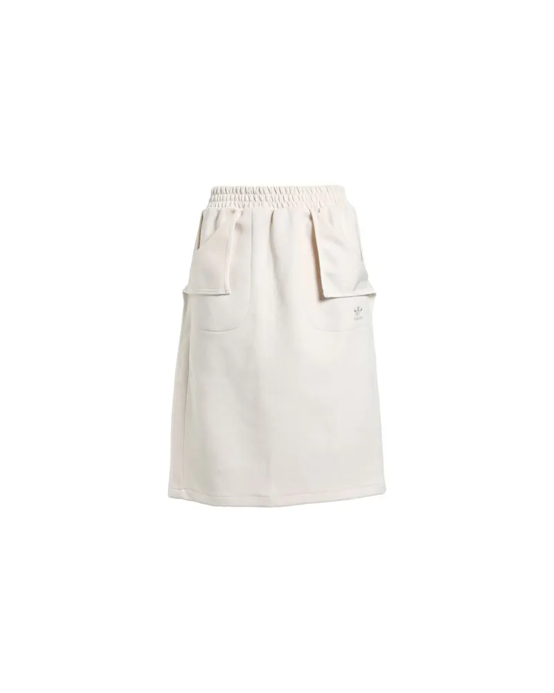 adidas SKIRT  - SKIRT - HOSEN & RÖCKE - Midi-Röckeauf YOOX.COM Elfenbein