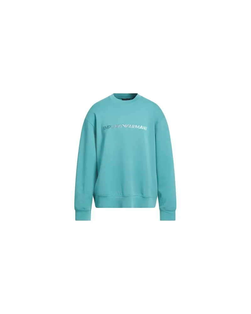 Emporio Armani TOPS - Sweatshirtsauf YOOX.COM Tūrkis