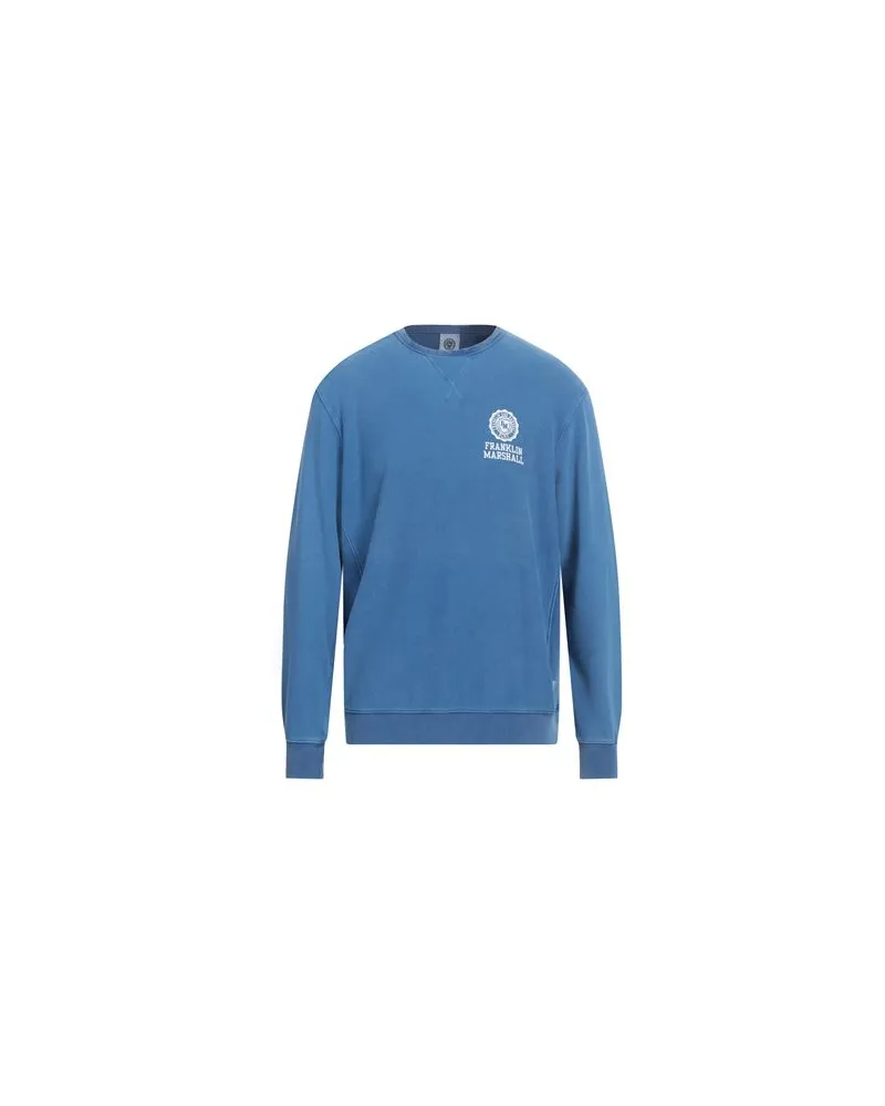 Franklin & Marshall TOPS - Sweatshirtsauf YOOX.COM Azurblau