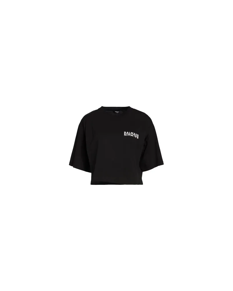 Balmain TOPS - T-shirtsauf YOOX.COM Schwarz