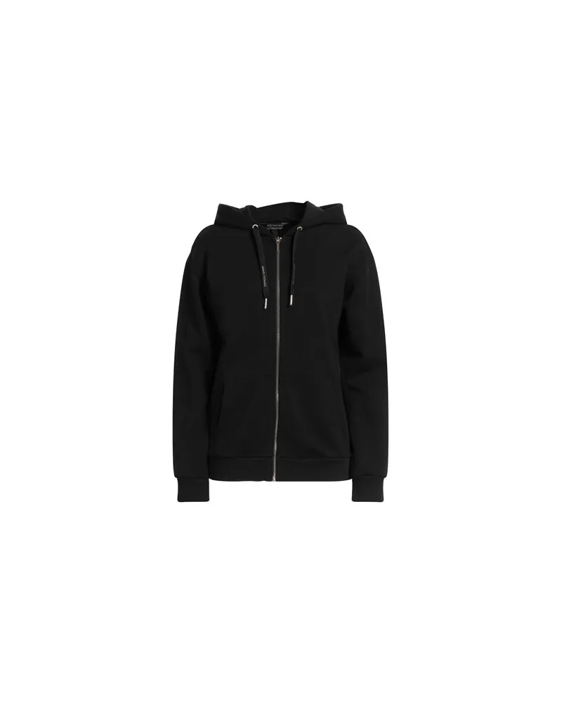Armani Exchange TOPS - Sweatshirtsauf YOOX.COM Schwarz