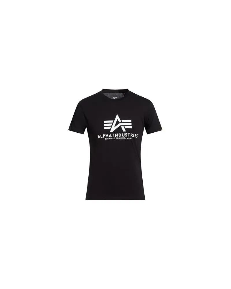 Alpha Industries TOPS - T-shirtsauf YOOX.COM Schwarz
