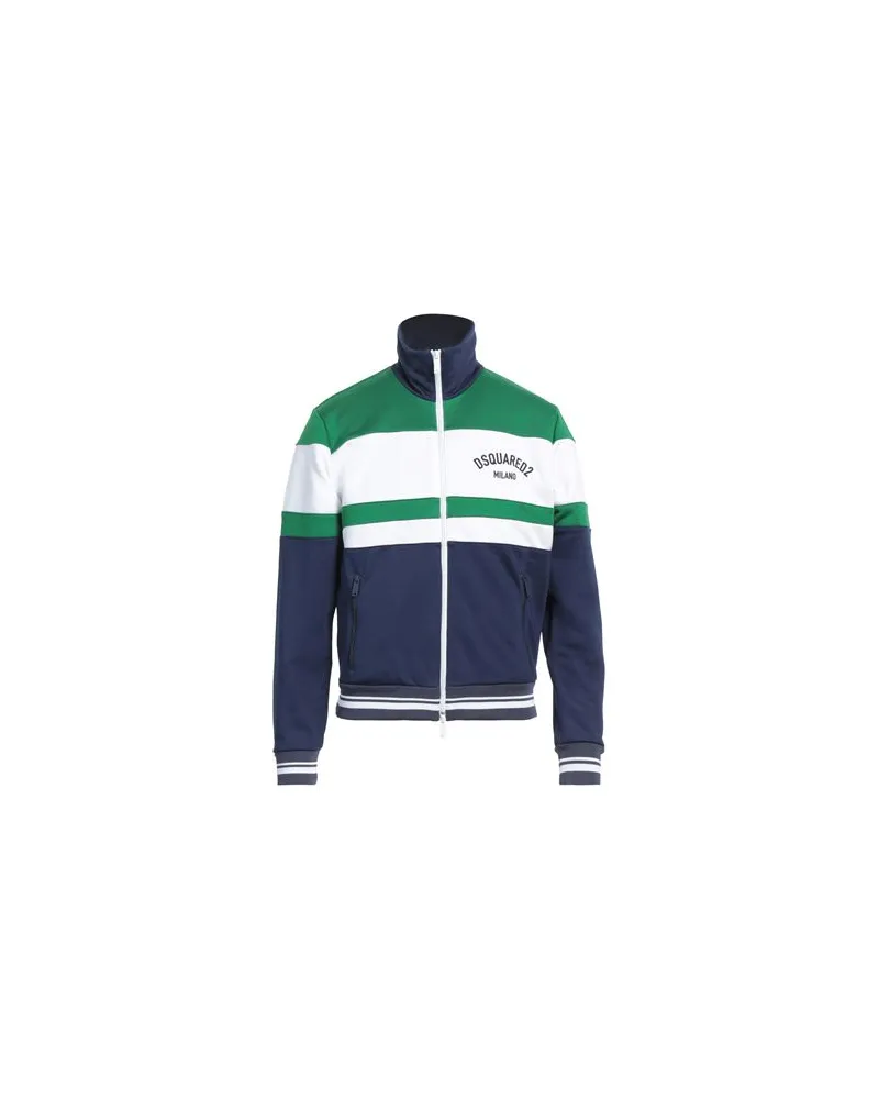 Dsquared2 TOPS - Sweatshirtsauf YOOX.COM Smaragdgrün