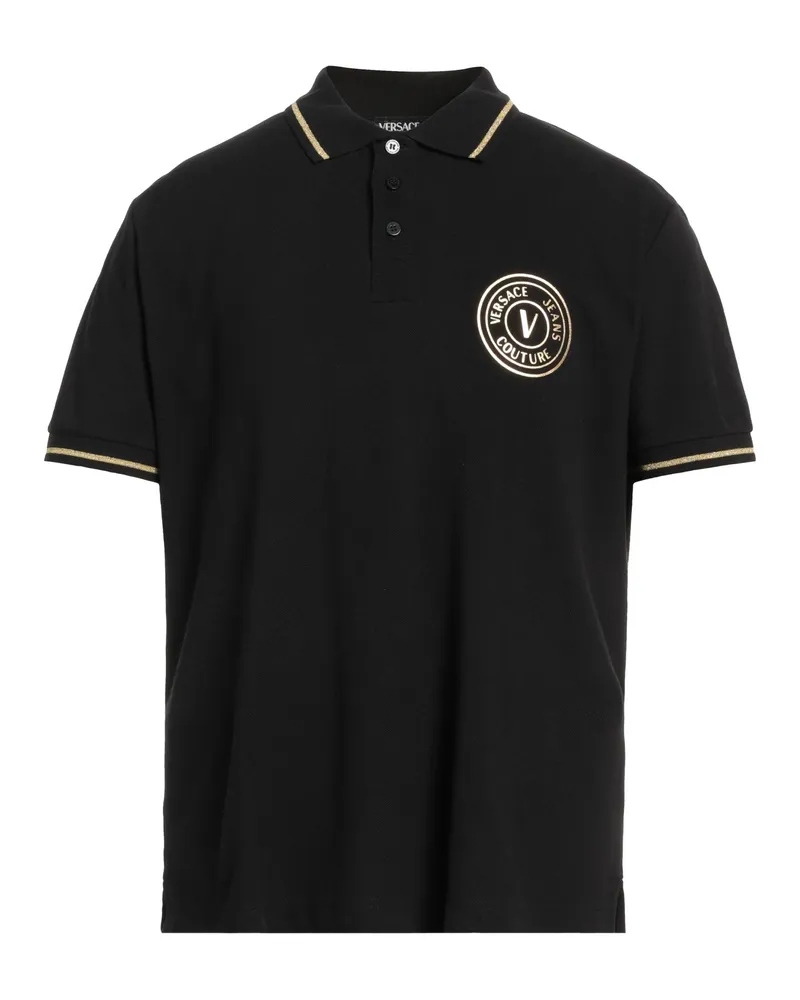 Versace Jeans Poloshirt Schwarz