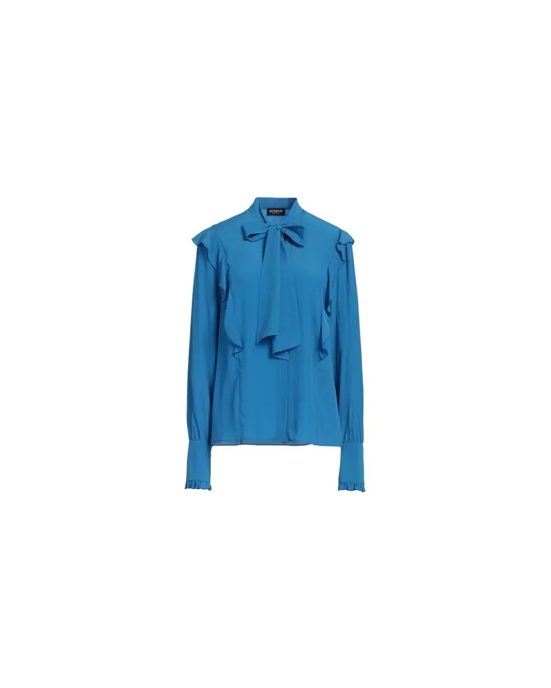 Dondup TOPS - Hemdenauf YOOX.COM Azurblau