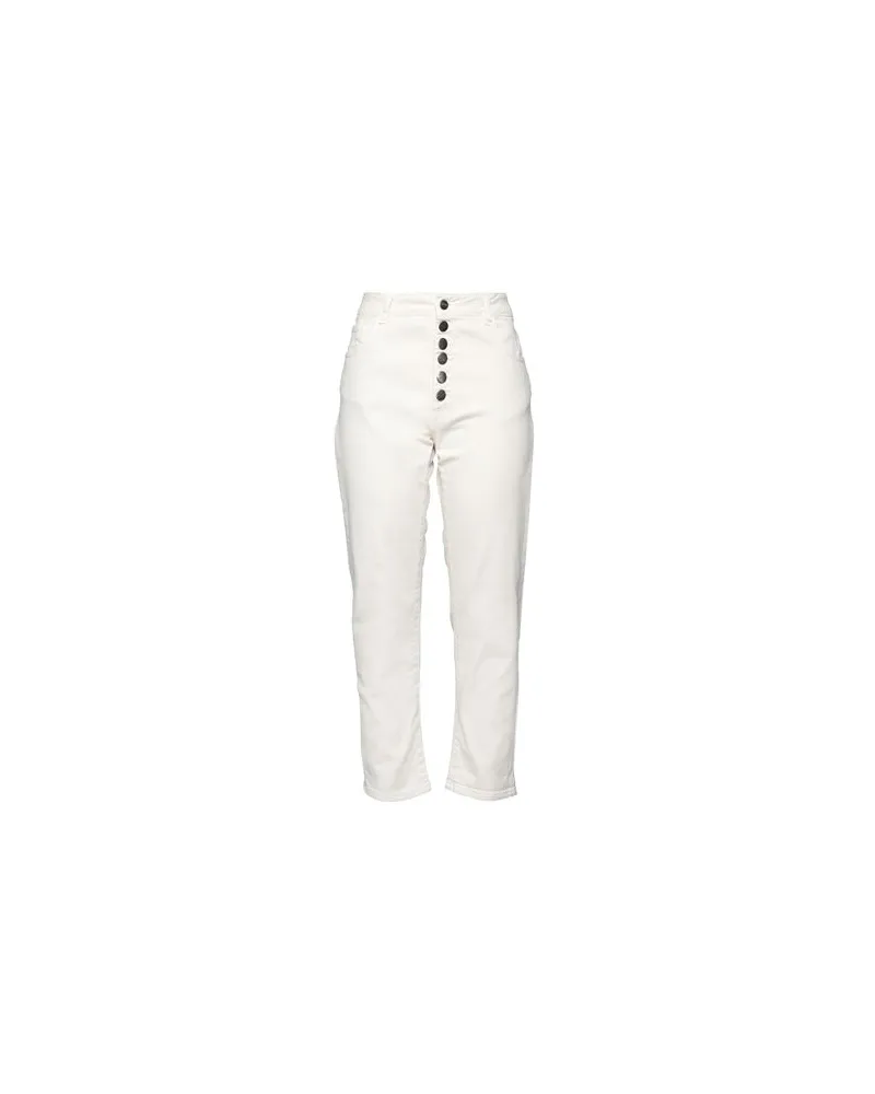 Jijil HOSEN & RÖCKE - Hosenauf YOOX.COM Elfenbein