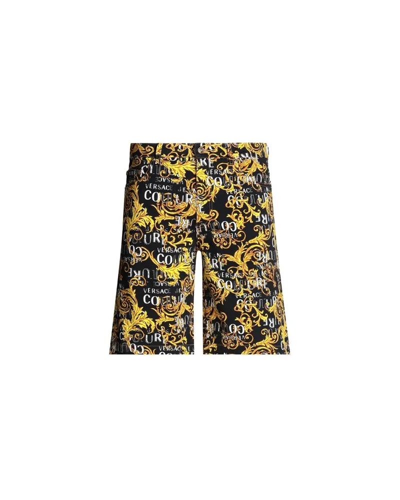 Versace Jeans HOSEN & RÖCKE - Jeansshortsauf YOOX.COM Schwarz