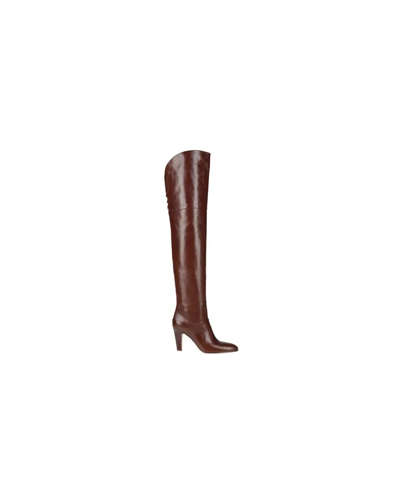 Chloé SCHUHE - Stiefelauf YOOX.COM Bordeaux
