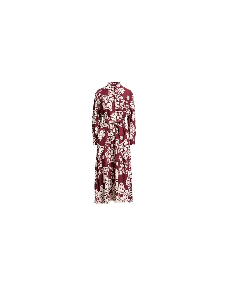Stella Forest KLEIDER - Midi-Kleiderauf YOOX.COM Bordeaux