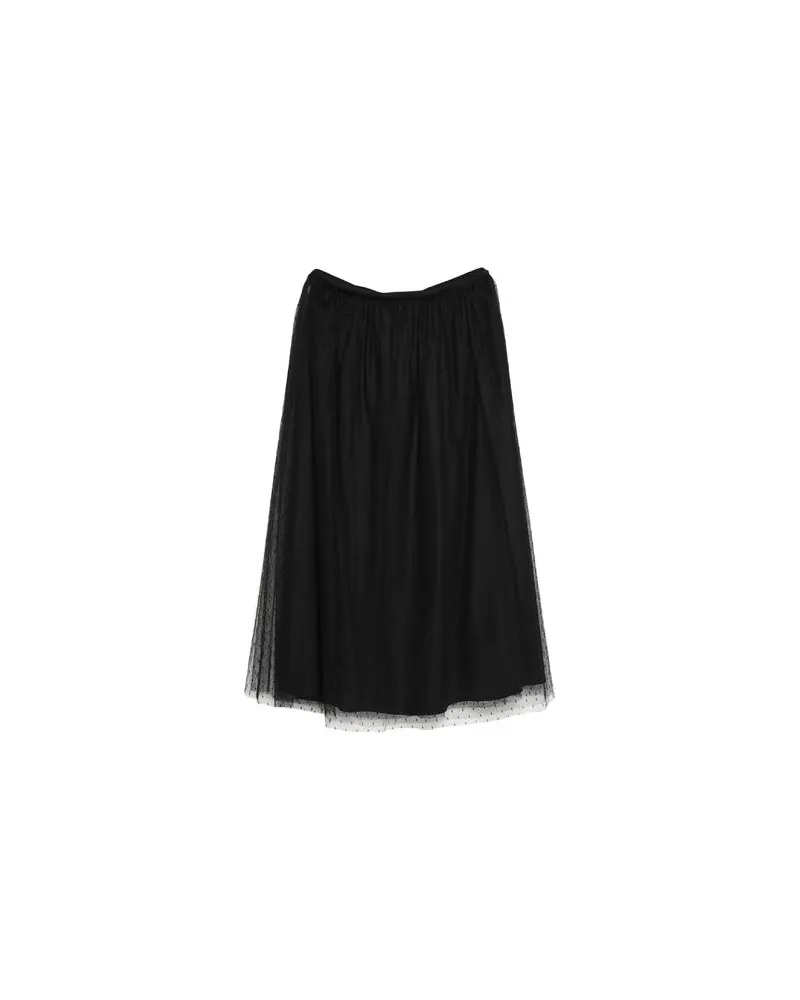 RED Valentino HOSEN & RÖCKE - Maxi-Röckeauf YOOX.COM Schwarz