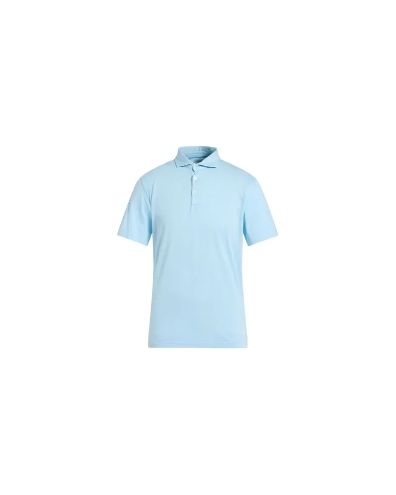 Fedeli TOPS - Poloshirtsauf YOOX.COM Himmelblau
