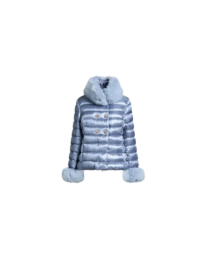 No Secrets JACKEN & MÄNTEL - Pufferjacken & Daunenjackenauf YOOX.COM Taubenblau