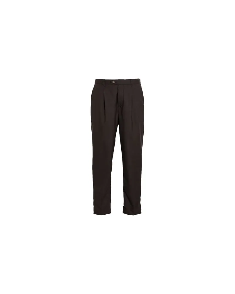Brunello Cucinelli HOSEN & RÖCKE - Hosenauf YOOX.COM Dunkelbraun