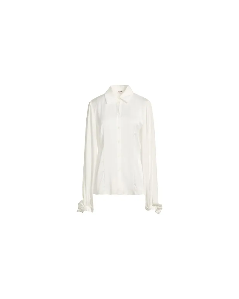 Blumarine TOPS - Hemdenauf YOOX.COM Weiß