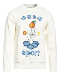 Casablanca Paris Sweatshirt Weiß