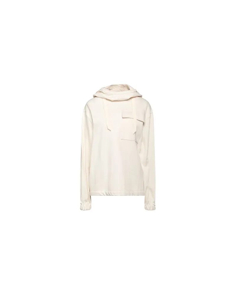 Jil Sander TOPS - Sweatshirtsauf YOOX.COM Cremeweiß