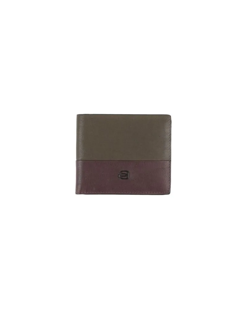 Piquadro Kleinlederwaren - Brieftaschenauf YOOX.COM Dunkelbraun