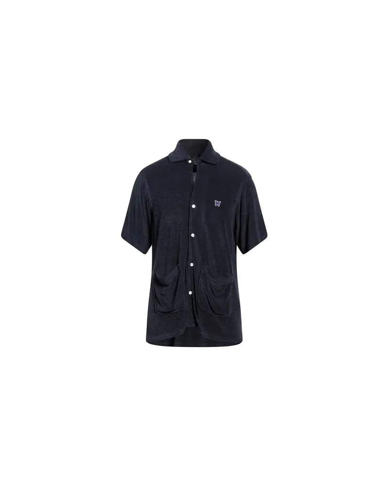 NEEDLES TOPS - Hemdenauf YOOX.COM Marineblau