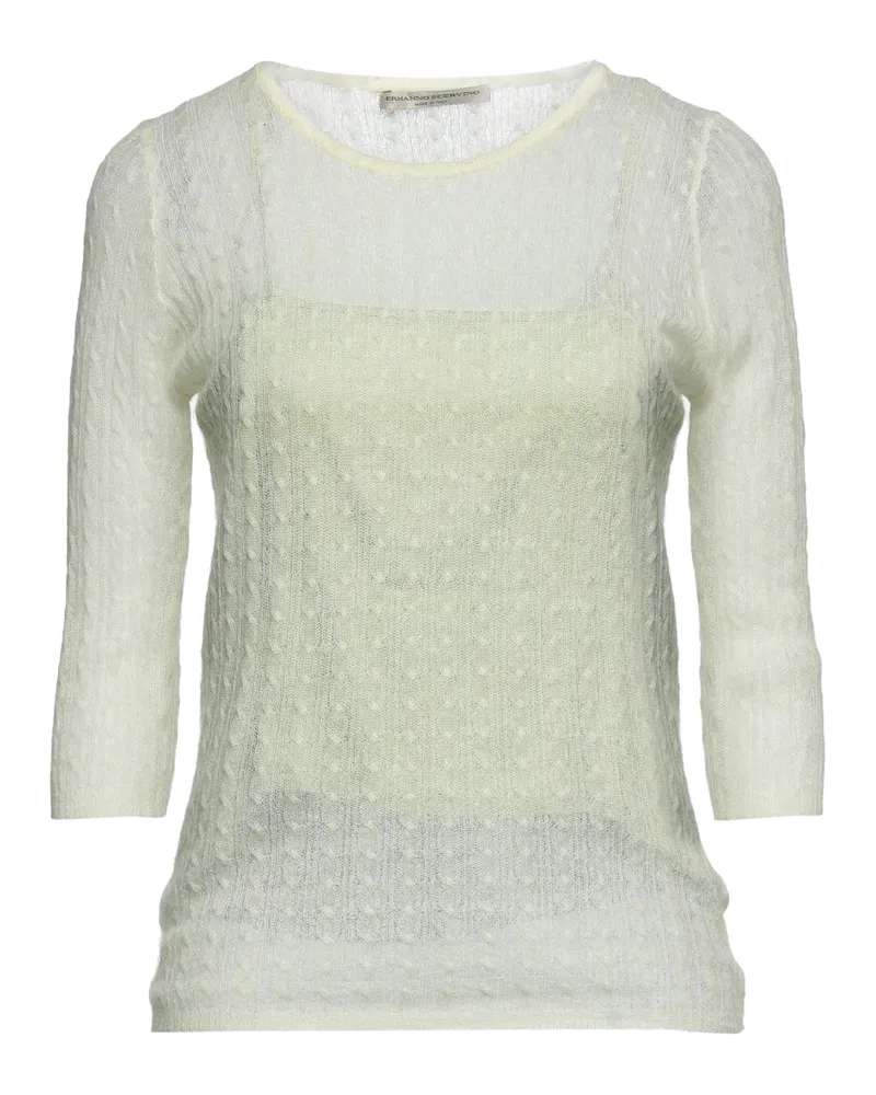 Ermanno Scervino Pullover Elfenbein