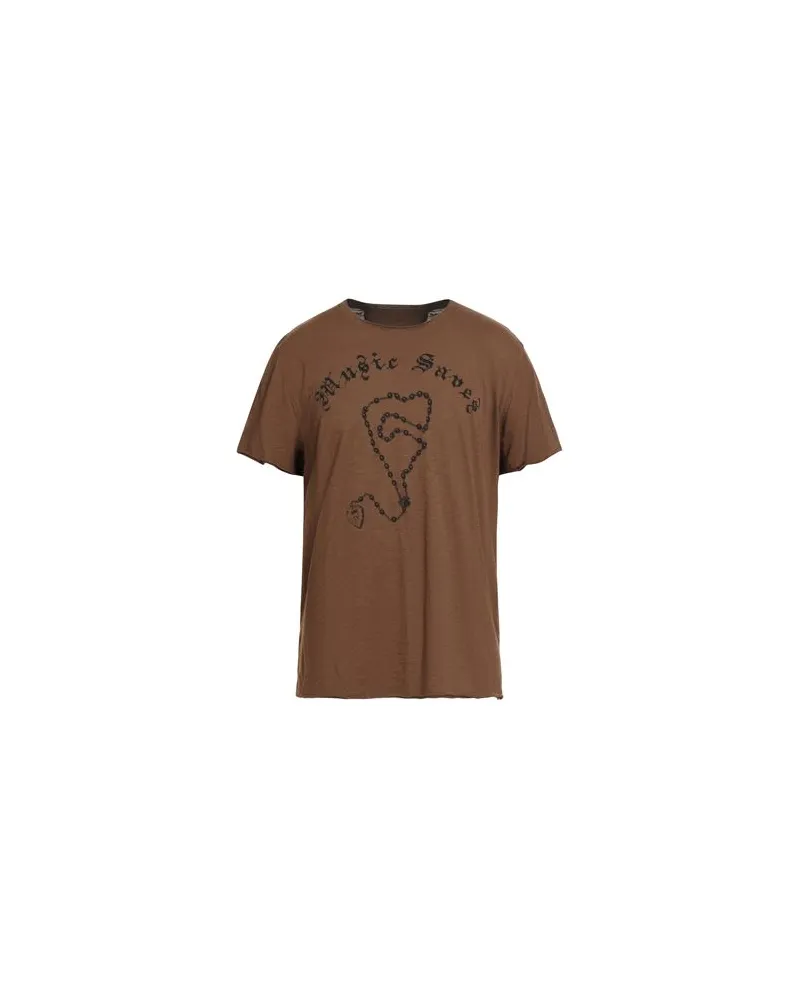 John Varvatos TOPS - T-shirtsauf YOOX.COM Braun