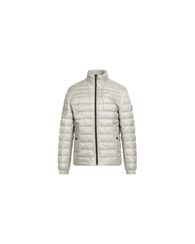 HUGO BOSS JACKEN & MÄNTEL - Pufferjacken & Daunenjackenauf YOOX.COM Hellgrau