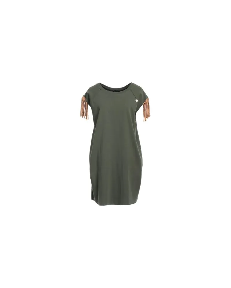 Mangano KLEIDER - Mini-Kleiderauf YOOX.COM Militärgrün