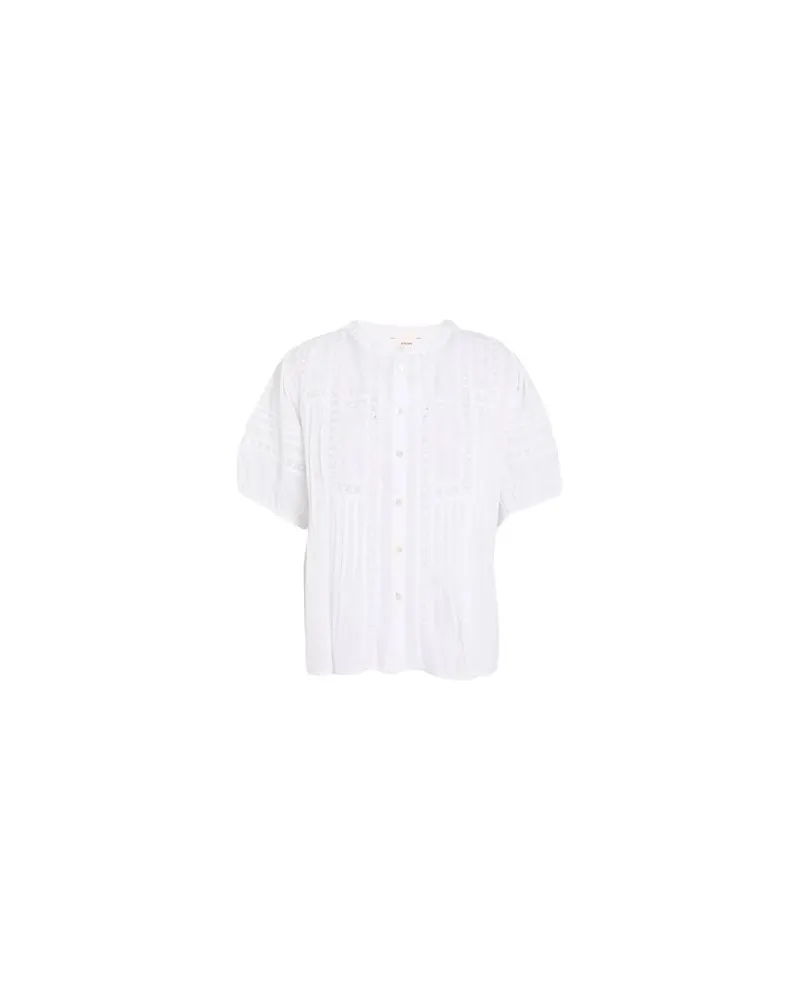Xírena TOPS - Hemdenauf YOOX.COM Weiß