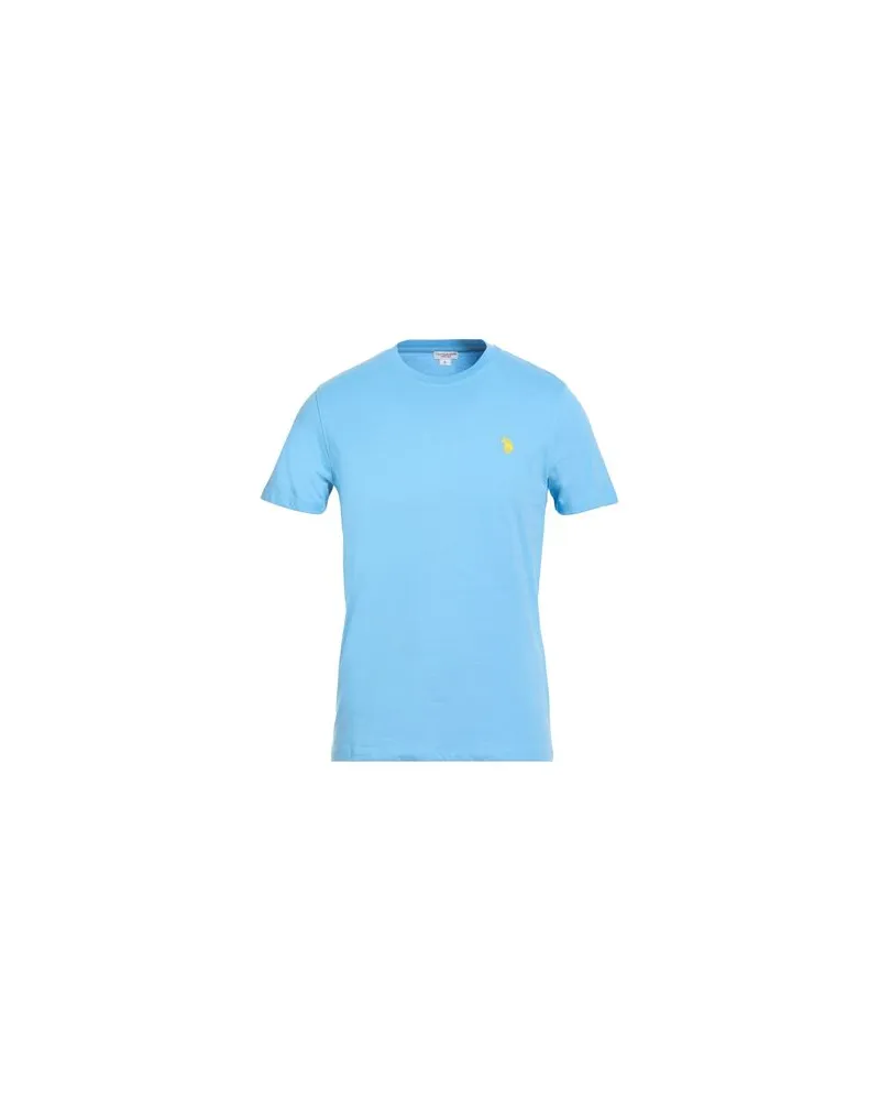 U.S. Polo Assn.  U POLO ASSN. - TOPS - T-shirtsauf YOOX.COM Hellblau