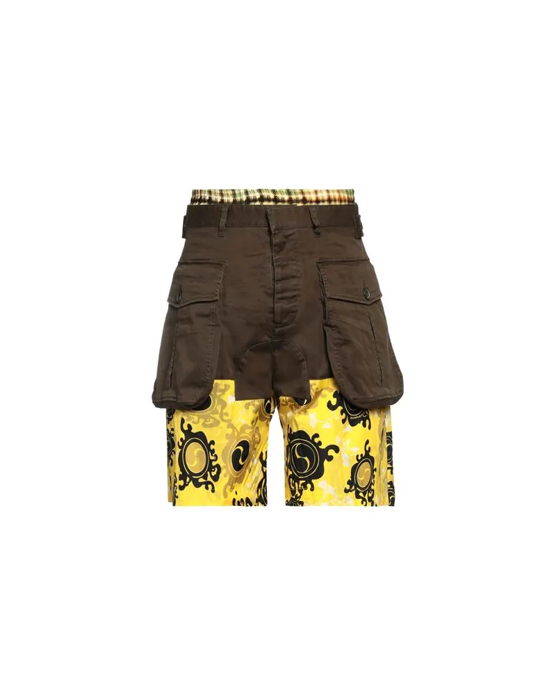 Dsquared2 HOSEN & RÖCKE - Shorts & Bermudashortsauf YOOX.COM Militärgrün