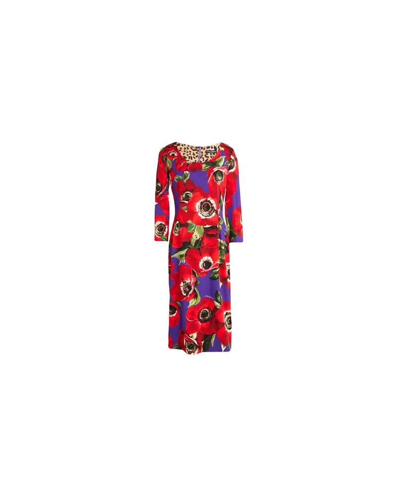 Dolce & Gabbana KLEIDER - Midi-Kleiderauf YOOX.COM Violett