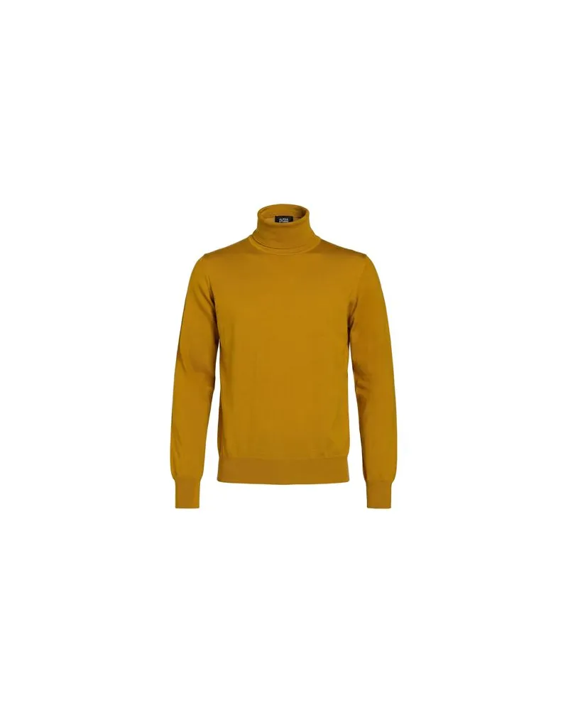 Alpha Studio STRICKWAREN - Rollkragenpulloverauf YOOX.COM Senf