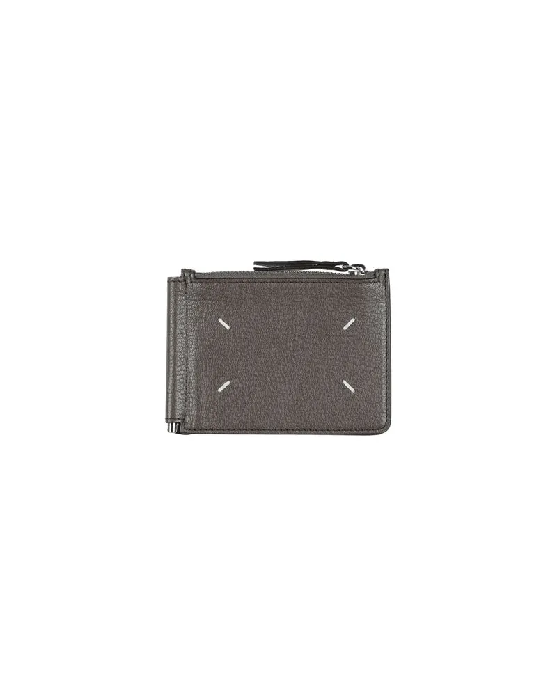 Maison Margiela Kleinlederwaren - Brieftaschenauf YOOX.COM Braungrau
