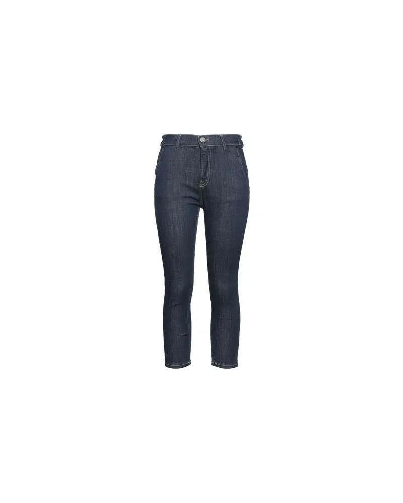 PMDS PREMIUM MOOD DENIM SUPERIOR HOSEN & RÖCKE - Jeanshosenauf YOOX.COM Blau