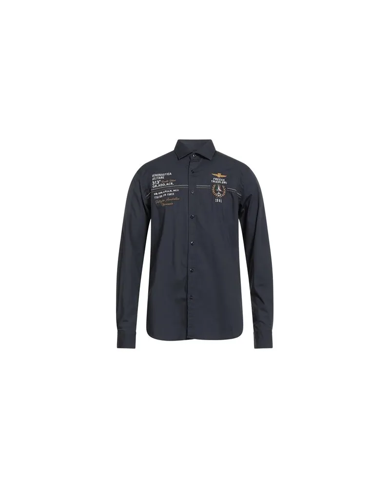 Aeronautica Militare FRECCE TRICOLORI - TOPS - Hemdenauf YOOX.COM Nachtblau