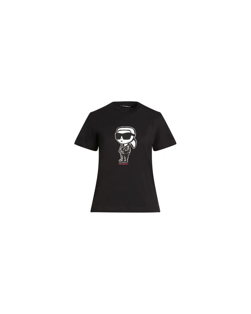 Karl Lagerfeld TOPS - T-shirtsauf YOOX.COM Schwarz