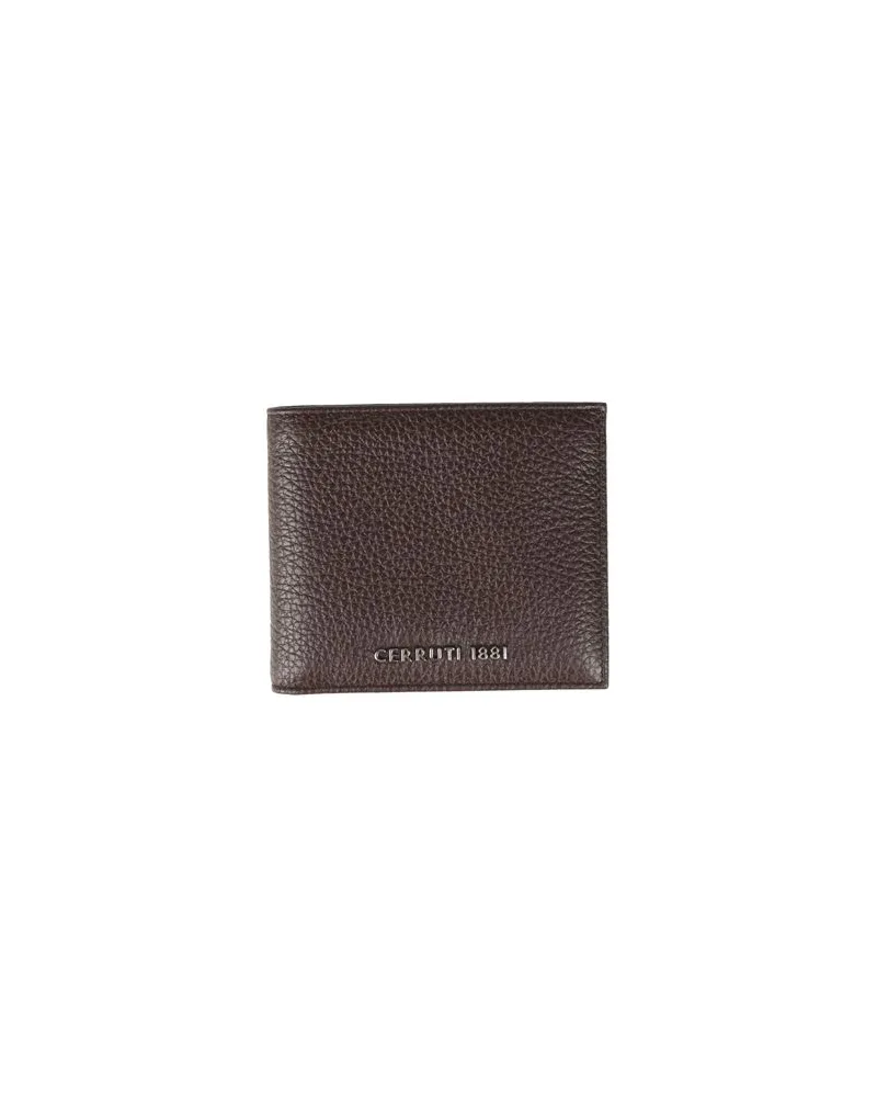 Cerruti 1881 Kleinlederwaren - Brieftaschenauf YOOX.COM Dunkelbraun