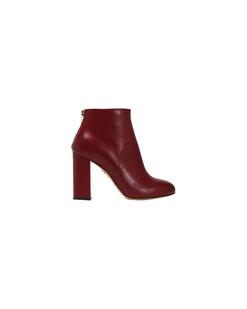 Charlotte Olympia SCHUHE - Stiefelettenauf YOOX.COM Bordeaux