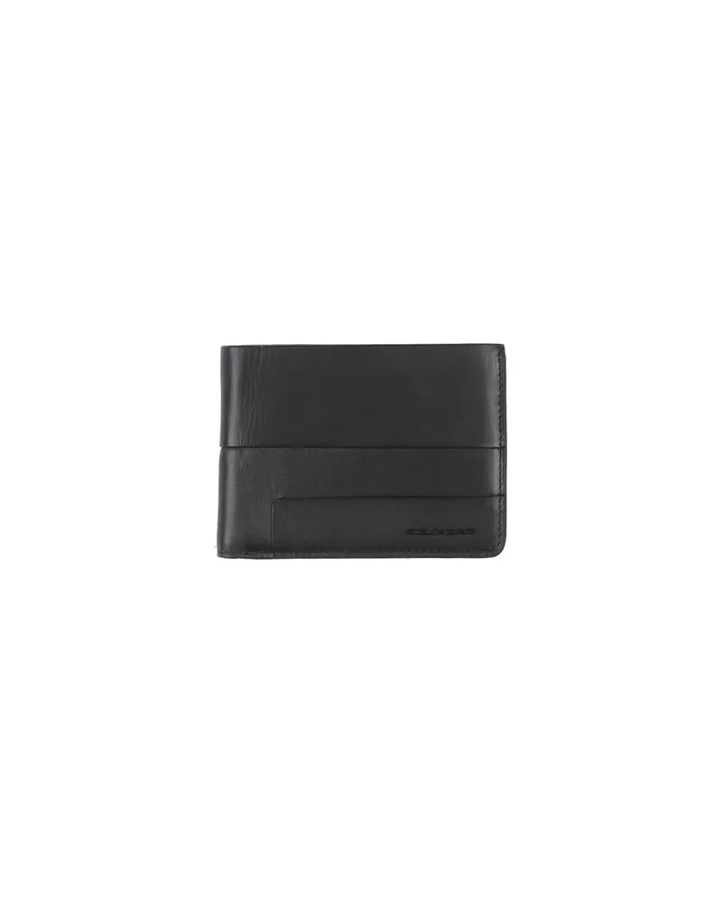Piquadro Kleinlederwaren - Brieftaschenauf YOOX.COM Schwarz