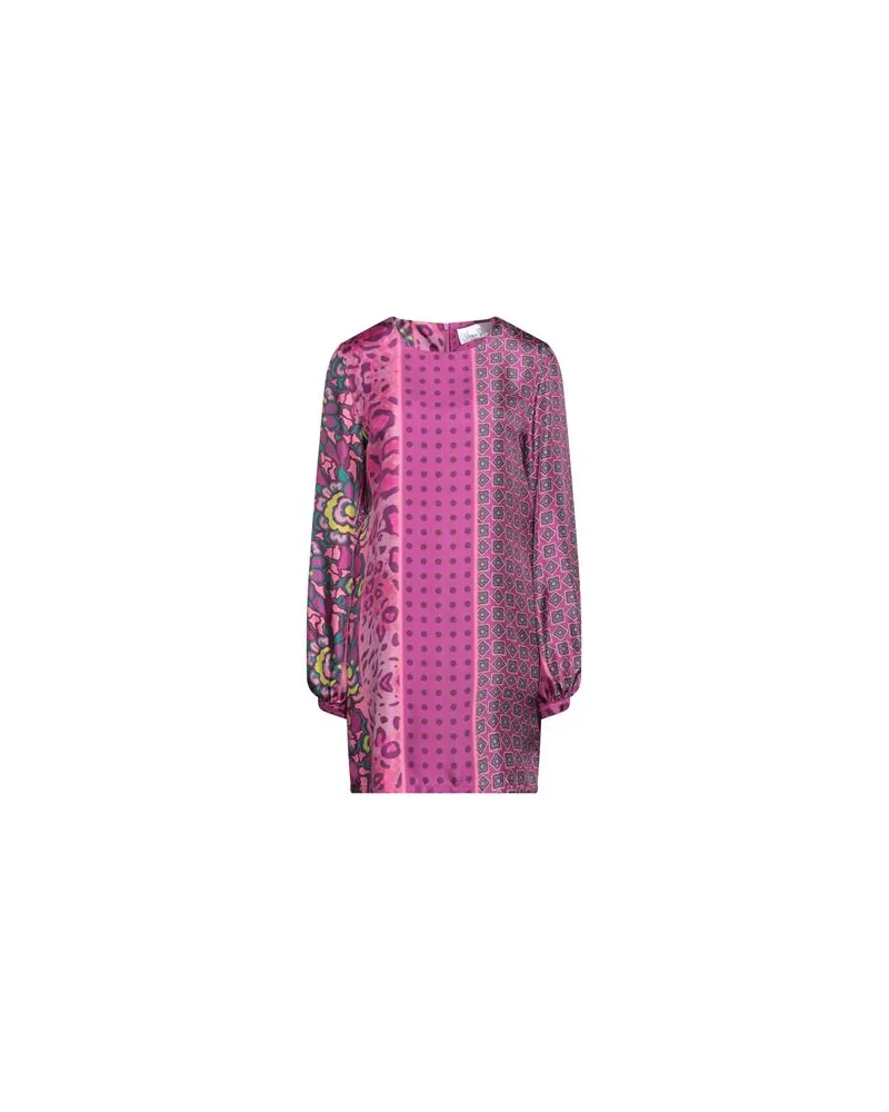 VIRNA DRÒ KLEIDER - Mini-Kleiderauf YOOX.COM Pflaume