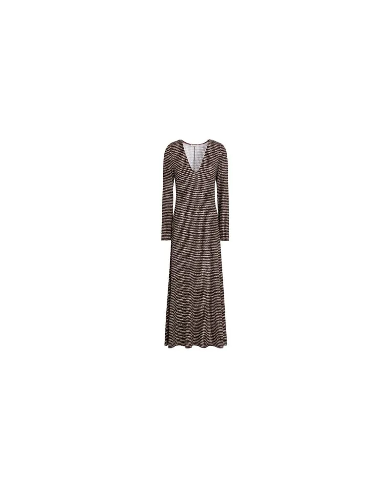 SIYU KLEIDER - Maxi-Kleiderauf YOOX.COM Dunkelbraun