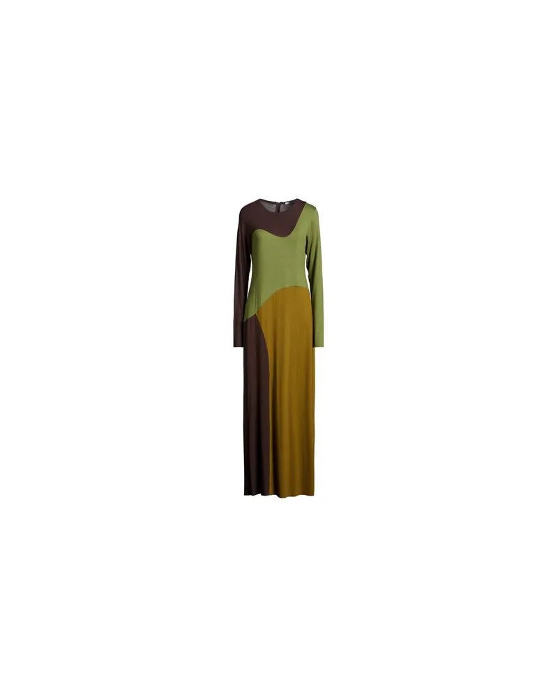 Maliparmi KLEIDER - Maxi-Kleiderauf YOOX.COM Grün