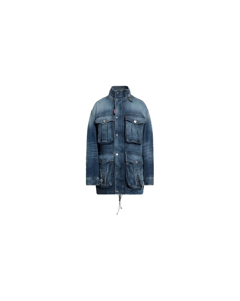 Dsquared2 JACKEN & MÄNTEL - Jeansjacken/Mäntelauf YOOX.COM Blau
