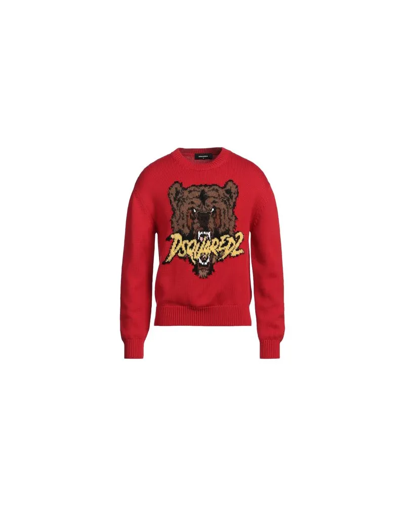 Dsquared2 STRICKWAREN - Pulloverauf YOOX.COM Rot