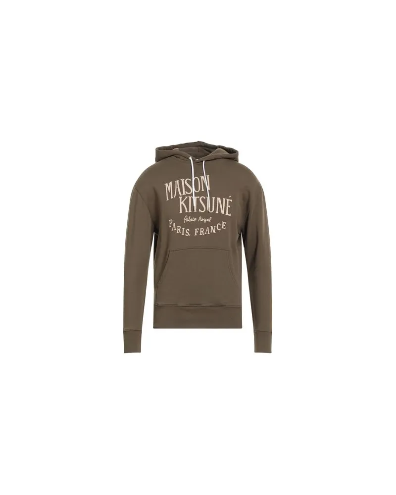 Kitsuné TOPS - Sweatshirtsauf YOOX.COM Militärgrün